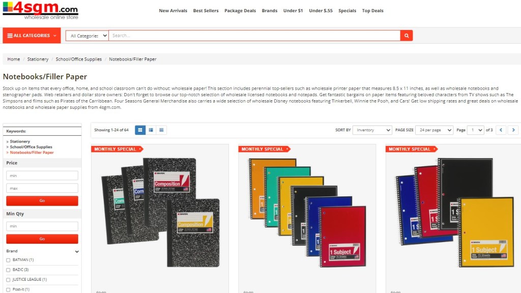 4sgm stationery & office supplies dropshipping supplier