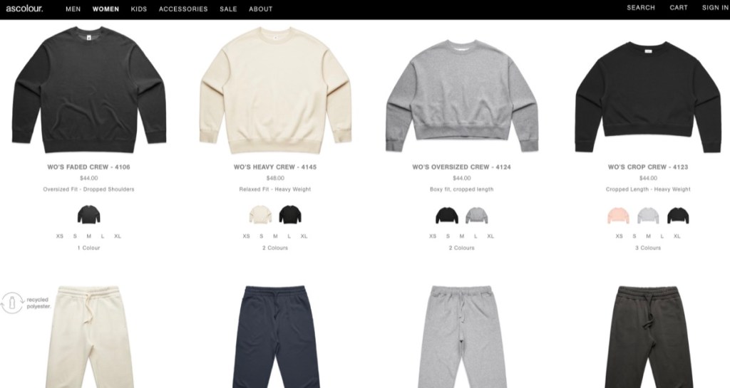 AS Colour wholesale blank sweatsuit & jogger set supplier