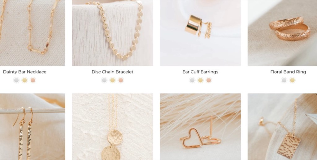 Barberry + Lace wholesale gold-filled jewelry supplier