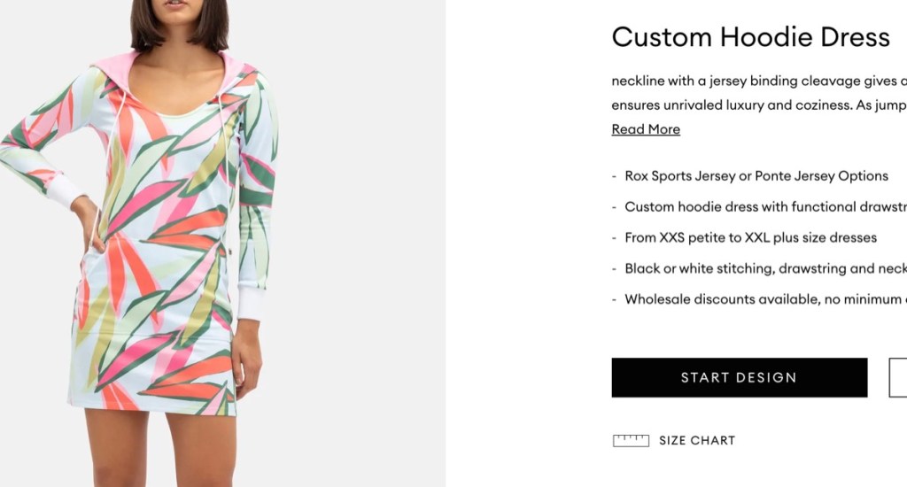 Contrado custom hoodie dress print-on-demand supplier