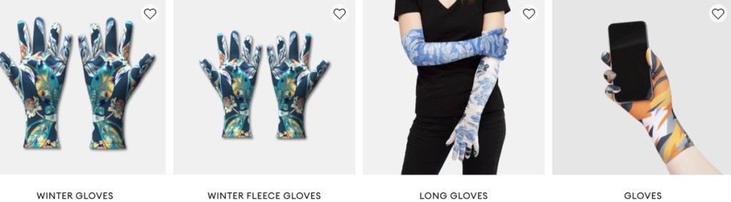 Contrado winter gloves print-on-demand supplier