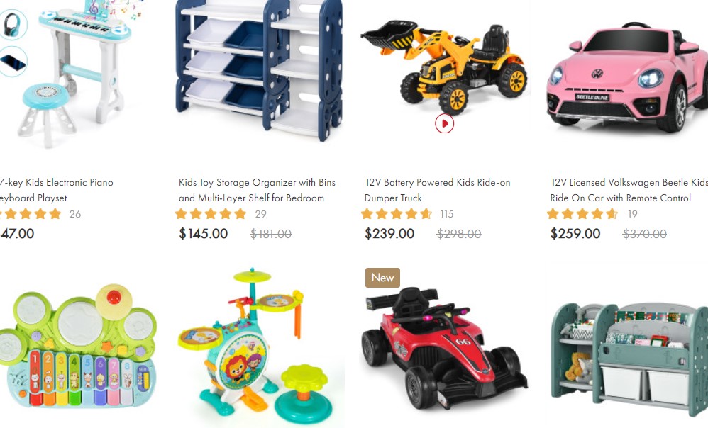 CostWay baby & kids' toys dropshipping supplier