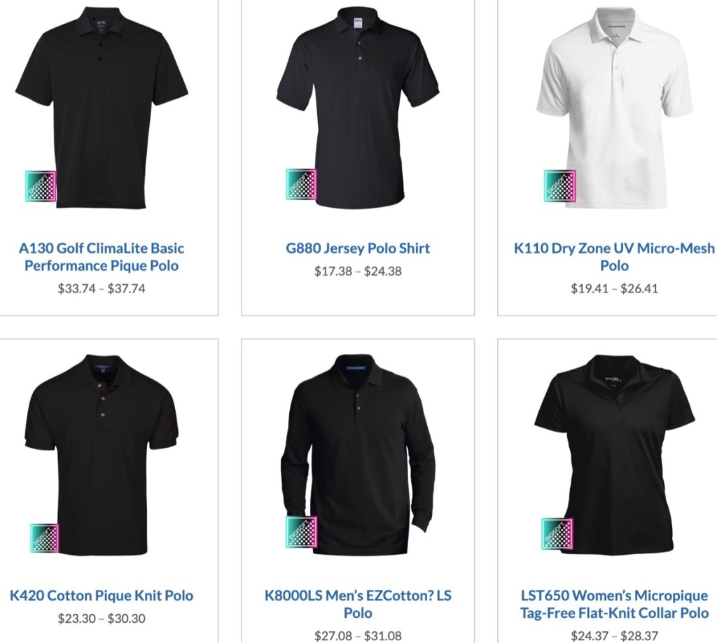 CustomCat custom polo shirt print-on-demand supplier