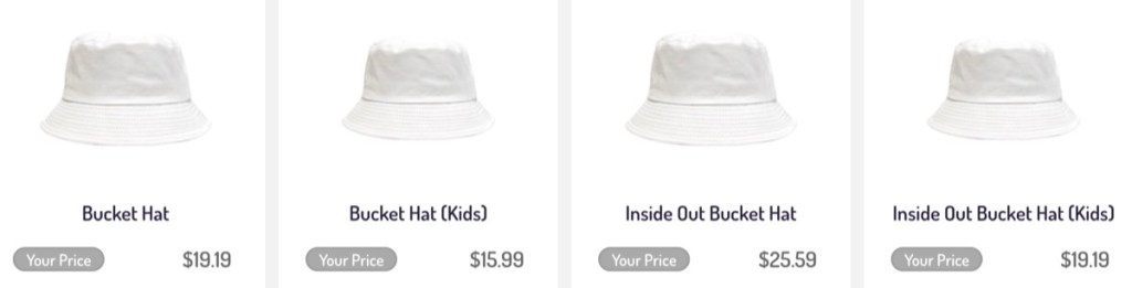 DropshipCN custom bucket hat print-on-demand supplier