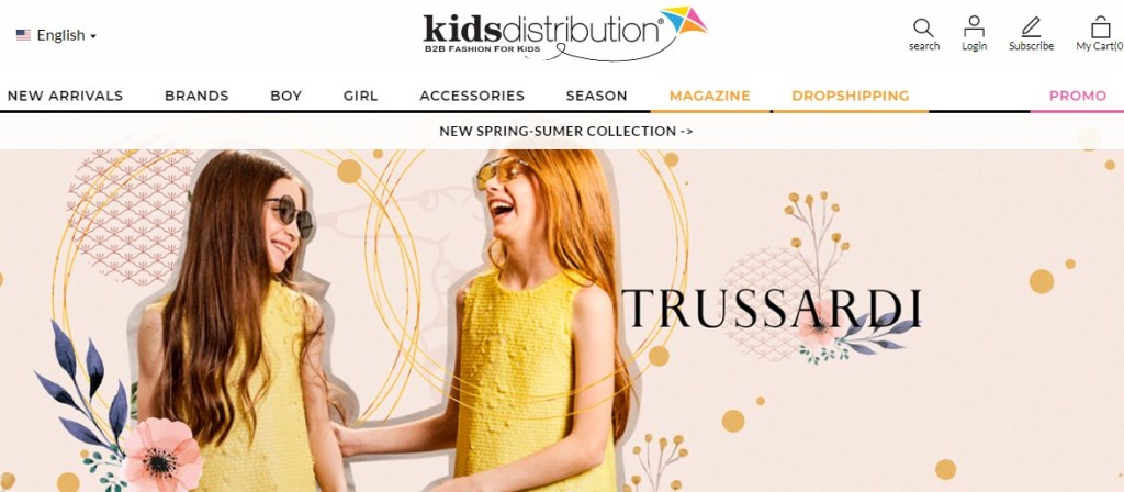 KidsDistribution brand name dropshipping supplier