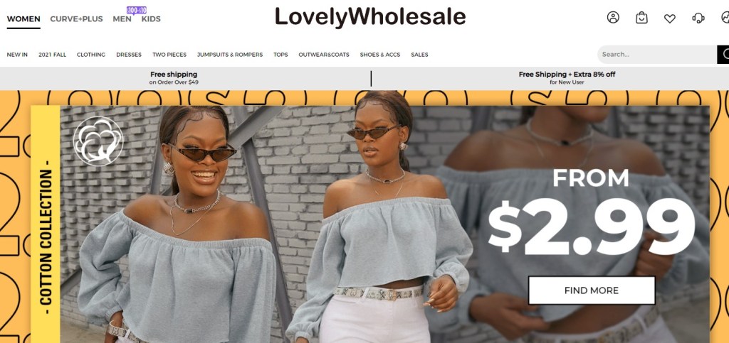 LovelyWholesale - one of the cheapest wholesalers with free shipping worldwide