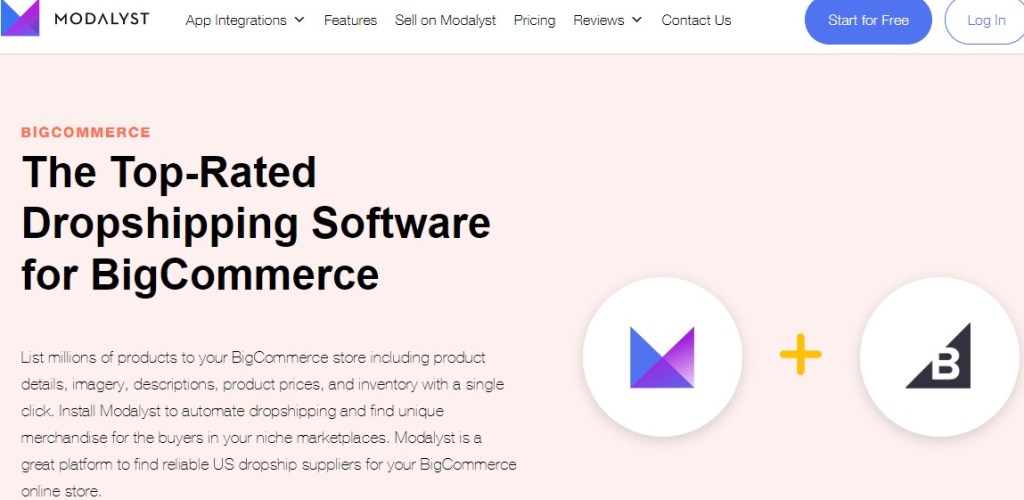 Modalyst BigCommerce dropshipping app & supplier