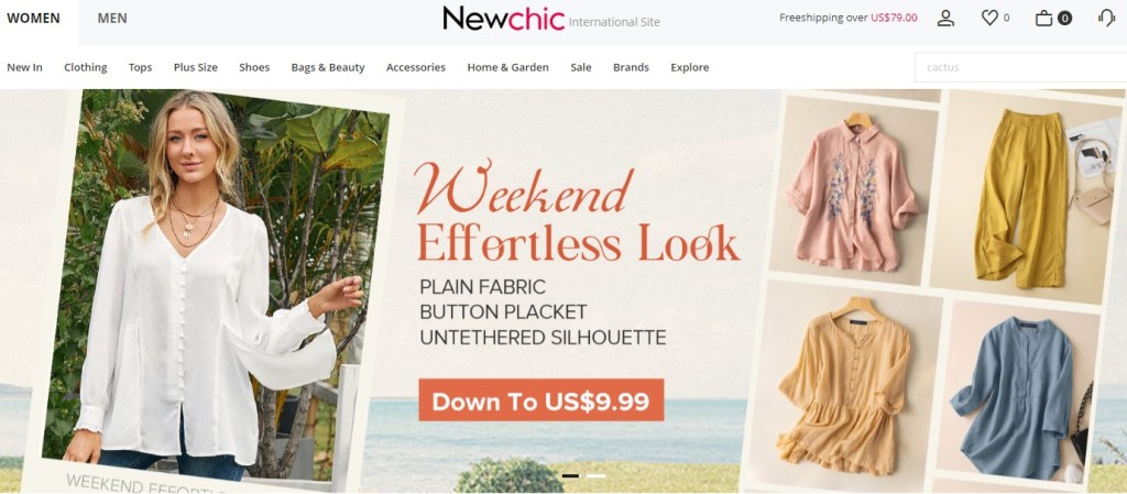 Newchic women's fashion clothing dropshipping supplier