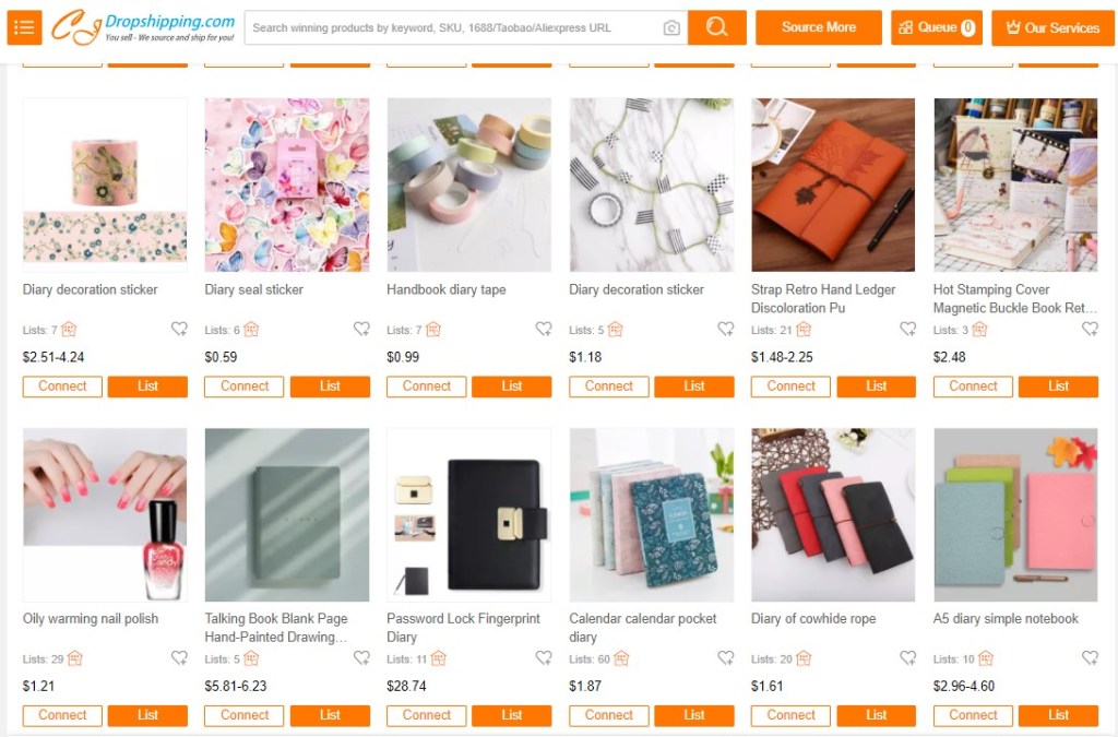 Notebook dropshipping products on CJDropshipping