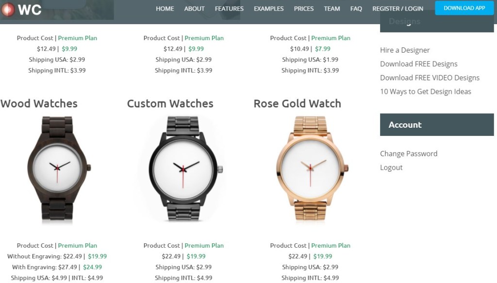 WCFulfillment jewelry & watches print-on-demand dropshipping supplier