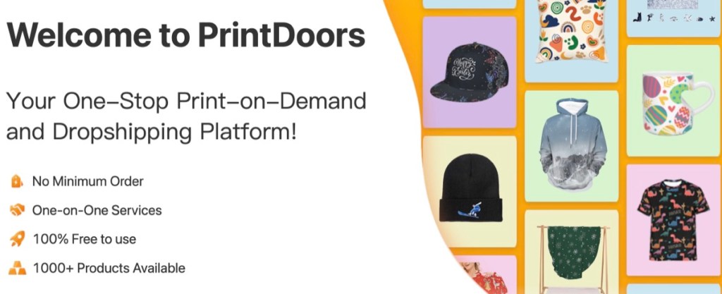 PrintDoors good print-on-demand supplier