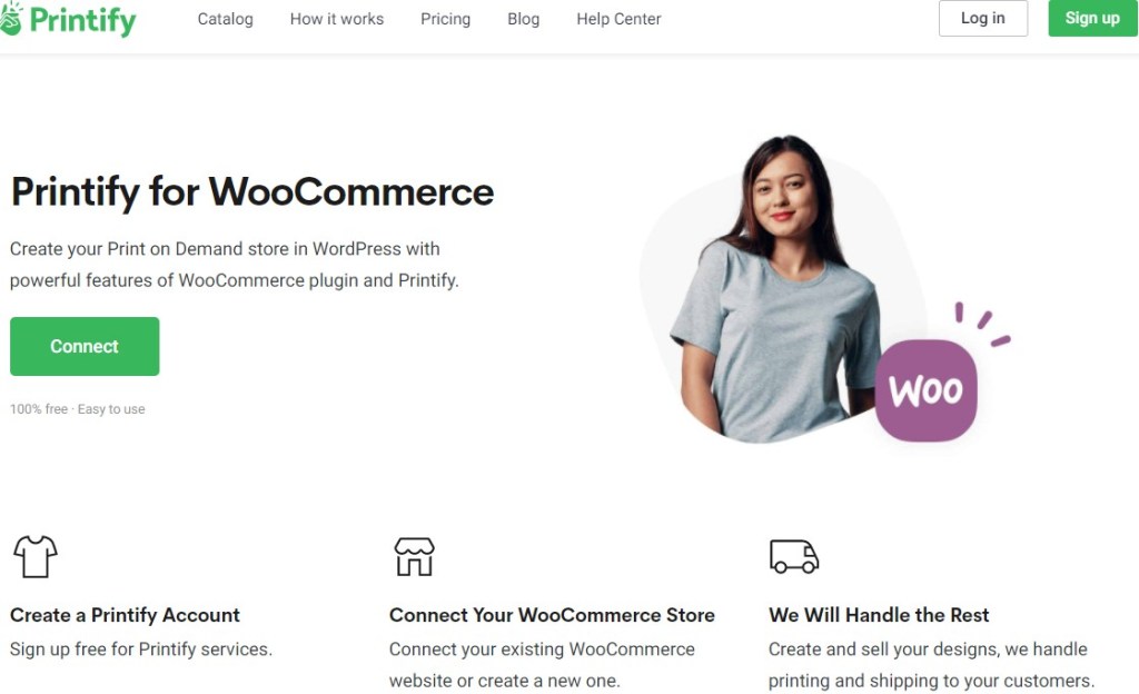 Printify WordPress & WooCommerce print-on-demand plugin