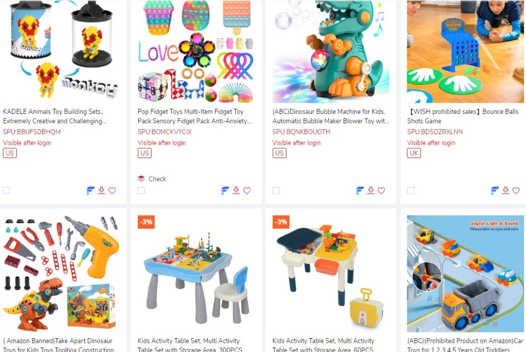 SaleYee baby & kids' toys dropshipping supplier