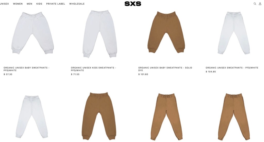 Scott x Scott custom joggers & sweatpants manufacturer in the USA
