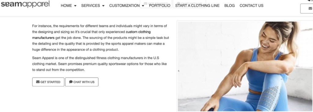 Seam Apparel custom yoga pants & leggings manufacturer in the USA