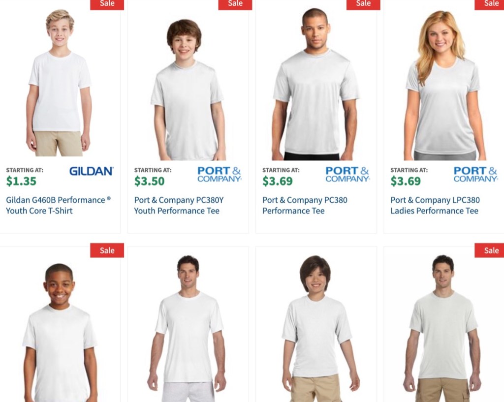 ShirtSpace wholesale sublimation blank t-shirt supplier