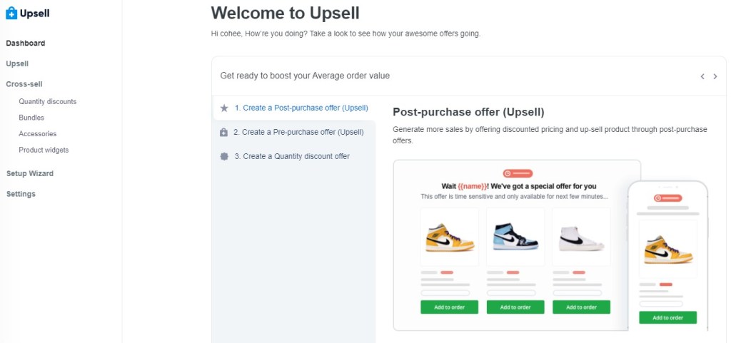 ShopBase boost upsell