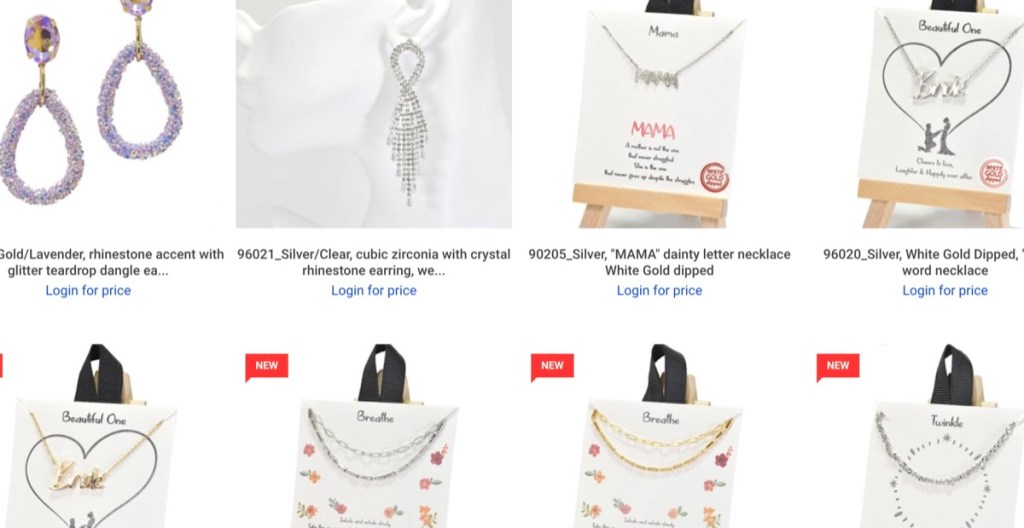Sophia wholesale costume & fashion jewelry supplier