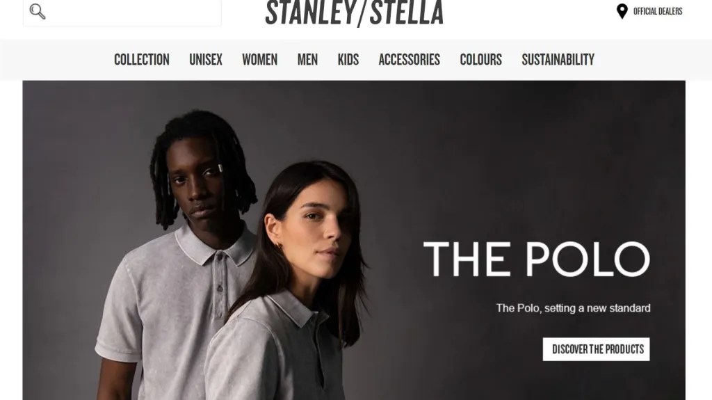 Stanley/Stella sustainable & eco-friendly fashion clothing wholesaler