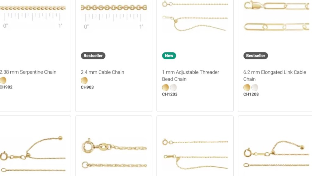 Stuller wholesale gold-filled jewelry supplier