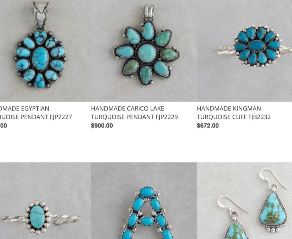 Sunwest Handmade wholesale turquoise jewelry supplier
