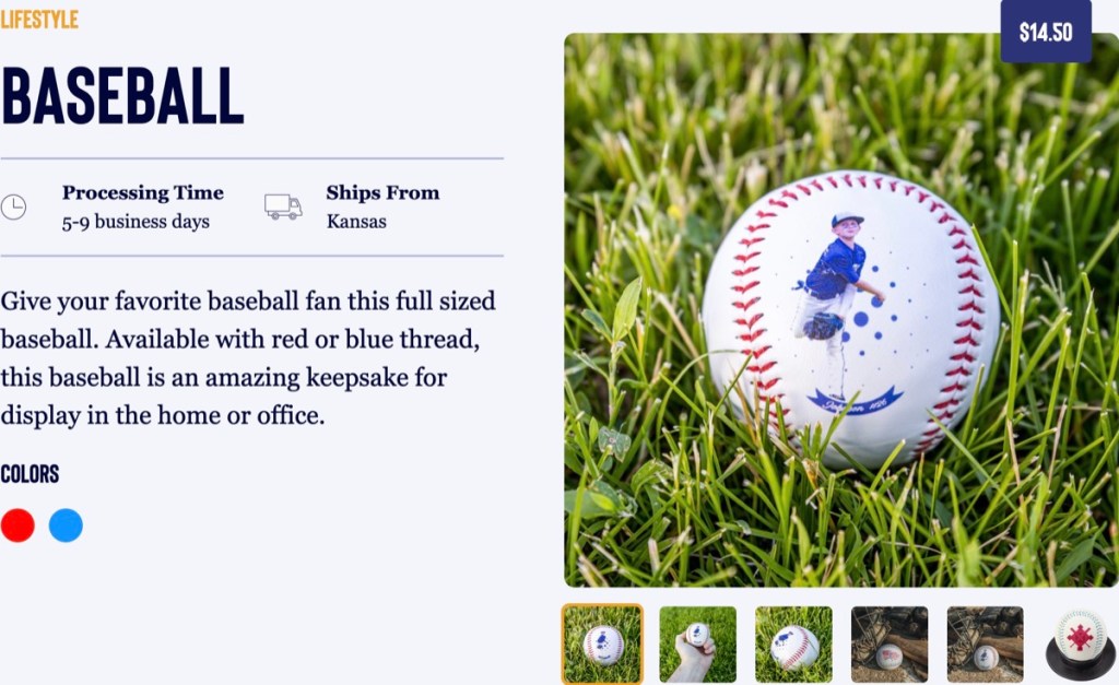TeeLaunch custom baseball print-on-demand supplier