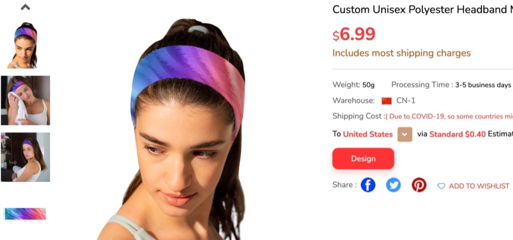 ThisNew custom headband print-on-demand supplier