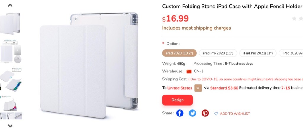 ThisNew iPad case print-on-demand supplier