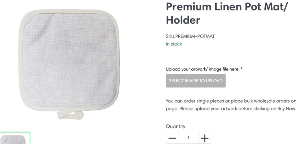 Treat Pod pot holder & hot pad print-on-demand supplier