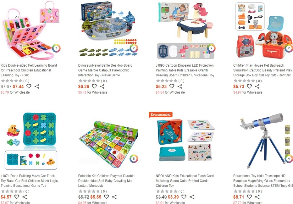 TVC-Mall baby & kids' toys dropshipping supplier