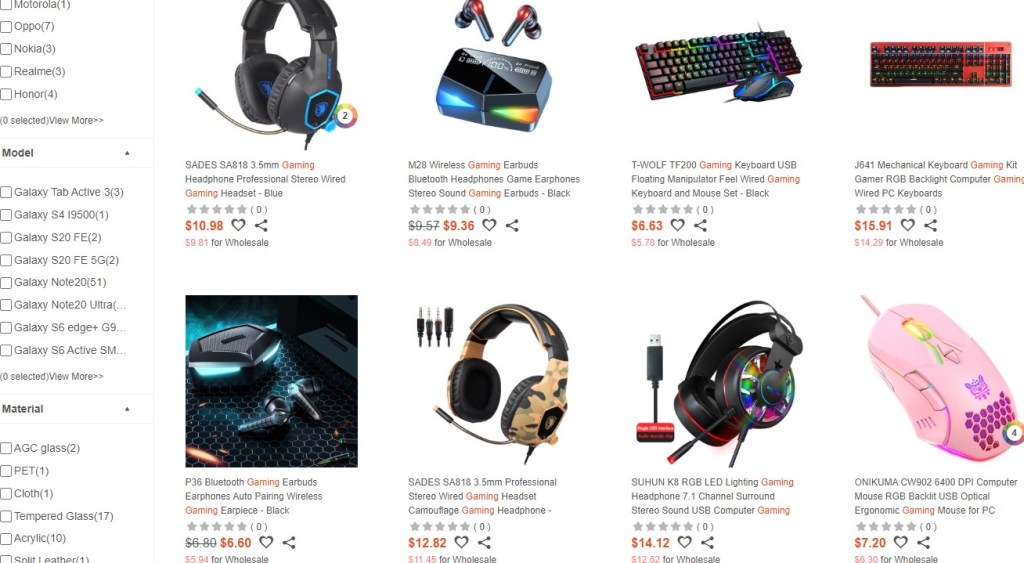 TVC-Mall video games & gaming gear dropshipping supplier