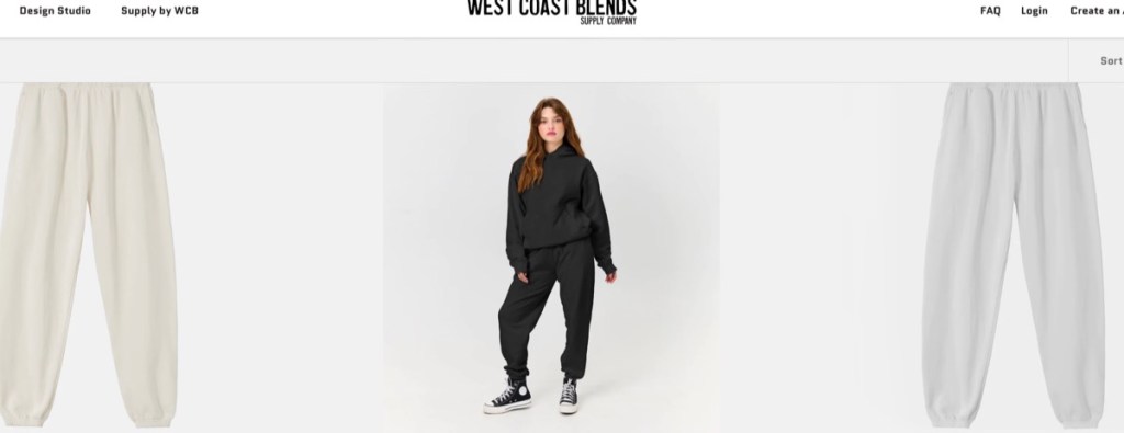 West Coast Blends custom joggers & sweatpants manufacturer in the USA