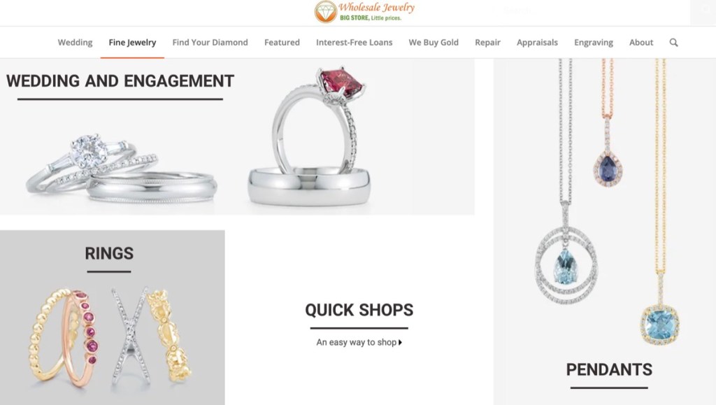 Wholesale Jewelry & Loans wholesale jewelry supplier