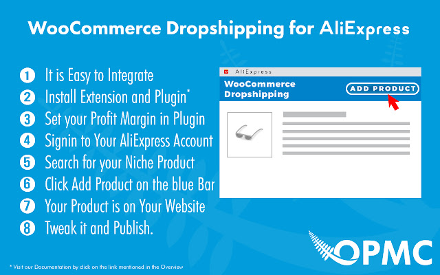 WooCommerce dropshipping Chrome Extension